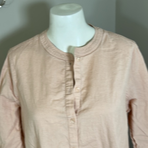 A Piece Apart Dress MAURINO DROP WAIST MINI Blush Pink Relaxed Fit Sz L - Picture 5 of 12